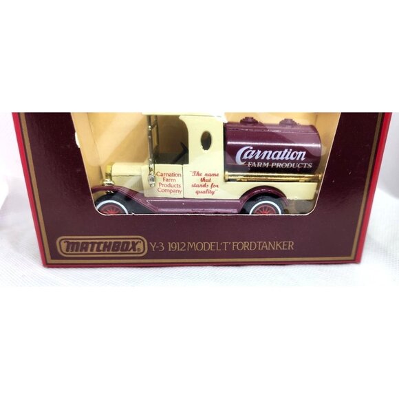 Matchbox Y-3 1912 Model T Ford Tanker - Vintage 1984 Diecast Collectible Car - Picture 3 of 14